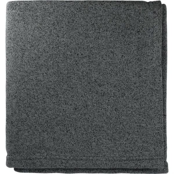Custom Heathered Fleece Blanket