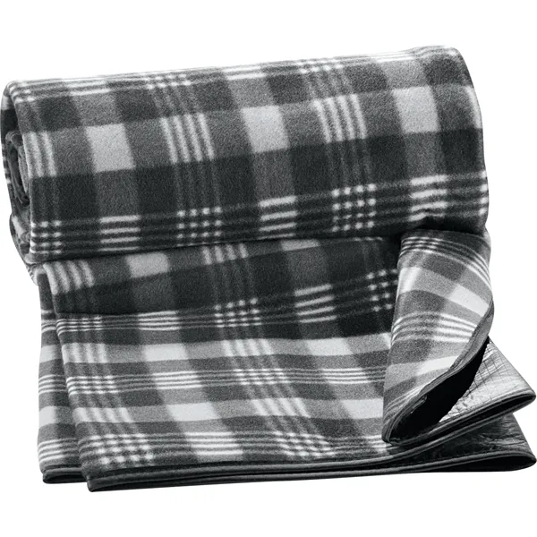 Padded Water-Resistant Fleece Picnic Blanket - Padded Water-Resistant Fleece Picnic Blanket - Image 3 of 9
