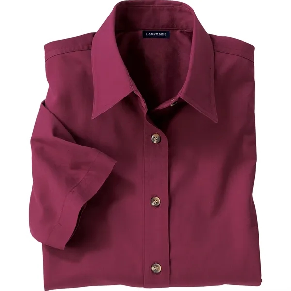 Women's SHORT SLEEVE DRESS SHIRT - Women's SHORT SLEEVE DRESS SHIRT - Image 13 of 24