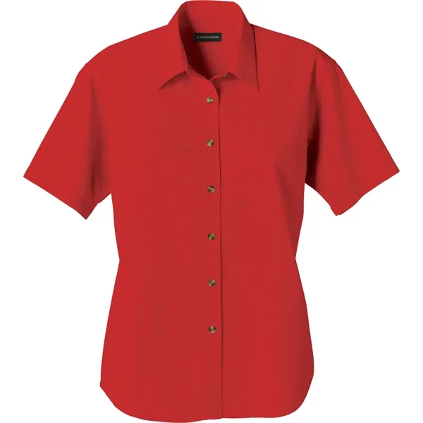 Women's SHORT SLEEVE DRESS SHIRT - Women's SHORT SLEEVE DRESS SHIRT - Image 15 of 24