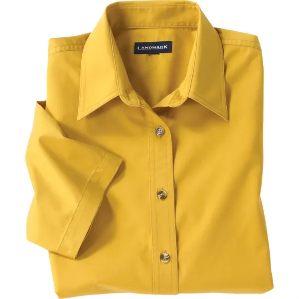 Women's SHORT SLEEVE DRESS SHIRT - Women's SHORT SLEEVE DRESS SHIRT - Image 6 of 24