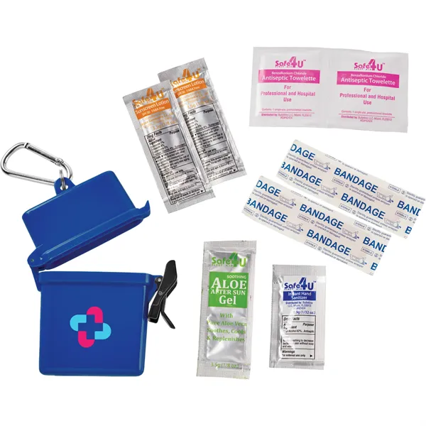 Trek 8-Piece Waterproof First Aid Kit - Trek 8-Piece Waterproof First Aid Kit - Image 0 of 8