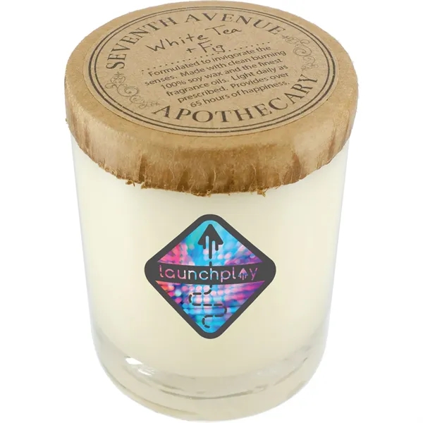 White Tea and Fig 11 oz Glass Jar Candle - White Tea and Fig 11 oz Glass Jar Candle - Image 4 of 5