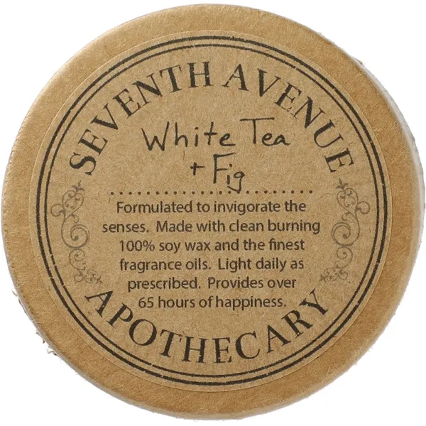 White Tea and Fig 11 oz Glass Jar Candle - White Tea and Fig 11 oz Glass Jar Candle - Image 2 of 5