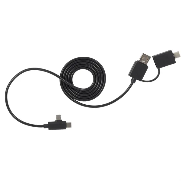 5-in-1 Recycled Long Charging Cable - 5-in-1 Recycled Long Charging Cable - Image 1 of 12