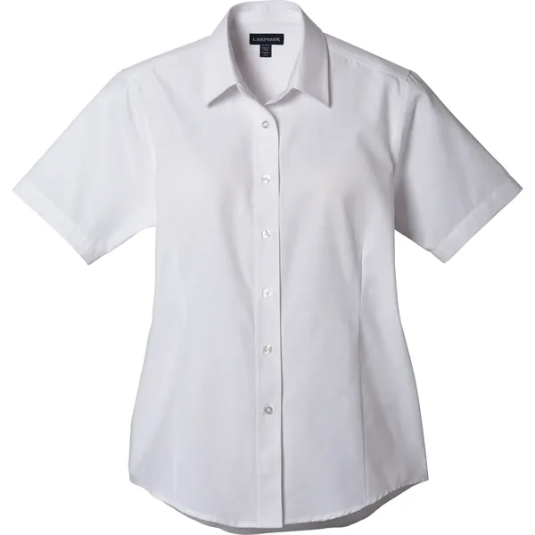 Women's LAMBERT OXFORD SS SHIRT - Women's LAMBERT OXFORD SS SHIRT - Image 4 of 5