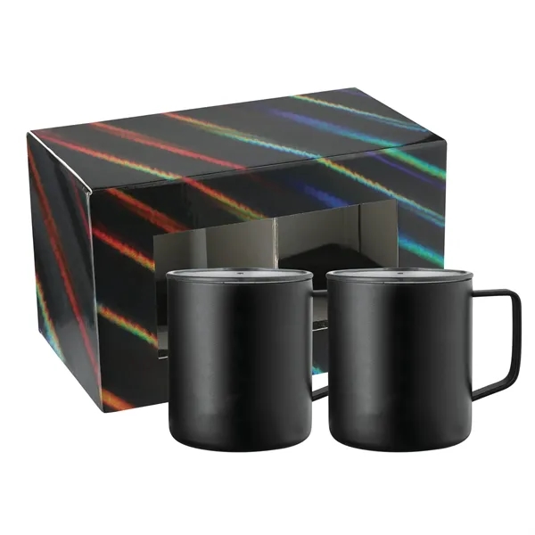 Rover Camp Mug 14oz Powder coated 2 in 1 Gift Set - Rover Camp Mug 14oz Powder coated 2 in 1 Gift Set - Image 1 of 5