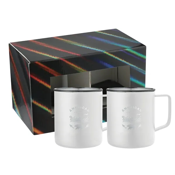 Rover Camp Mug 14oz Powder coated 2 in 1 Gift Set - Rover Camp Mug 14oz Powder coated 2 in 1 Gift Set - Image 4 of 5