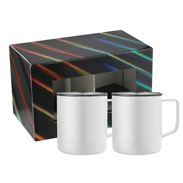 Rover Camp Mug 14oz Powder coated 2 in 1 Gift Set - Rover Camp Mug 14oz Powder coated 2 in 1 Gift Set - Image 5 of 5