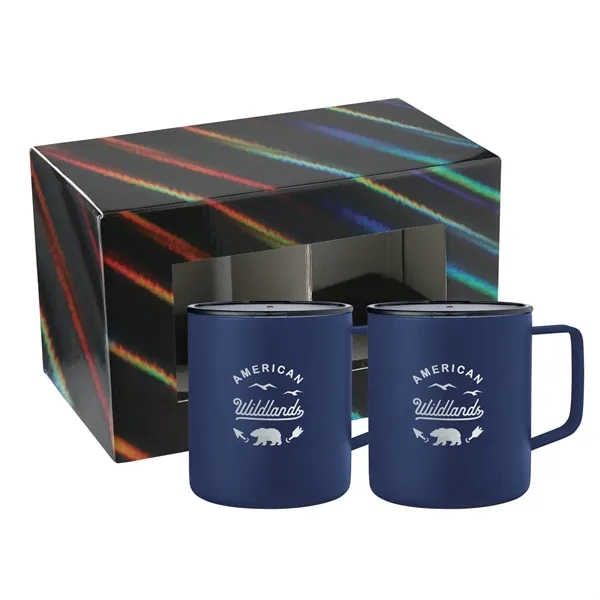 Rover Camp Mug 14oz Powder coated 2 in 1 Gift Set - Rover Camp Mug 14oz Powder coated 2 in 1 Gift Set - Image 2 of 5