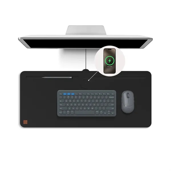 Zagg Desk Mat with Wireless Charging - Zagg Desk Mat with Wireless Charging - Image 8 of 18