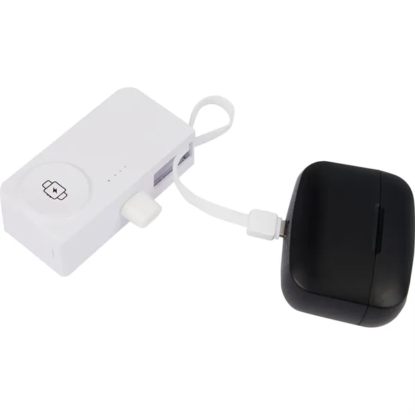 Hue Plus 5000 mAh Power Bank with Watch Charger - Hue Plus 5000 mAh Power Bank with Watch Charger - Image 9 of 11