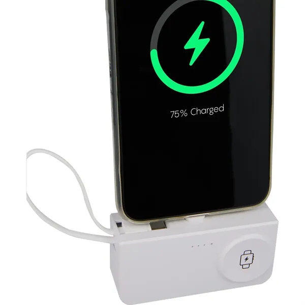 Hue Plus 5000 mAh Power Bank with Watch Charger - Hue Plus 5000 mAh Power Bank with Watch Charger - Image 8 of 11