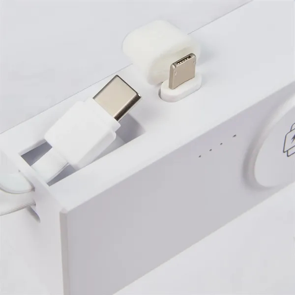 Hue Plus 5000 mAh Power Bank with Watch Charger - Hue Plus 5000 mAh Power Bank with Watch Charger - Image 10 of 11