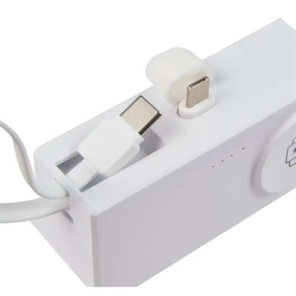Hue Plus 5000 mAh Power Bank with Watch Charger - Hue Plus 5000 mAh Power Bank with Watch Charger - Image 4 of 11