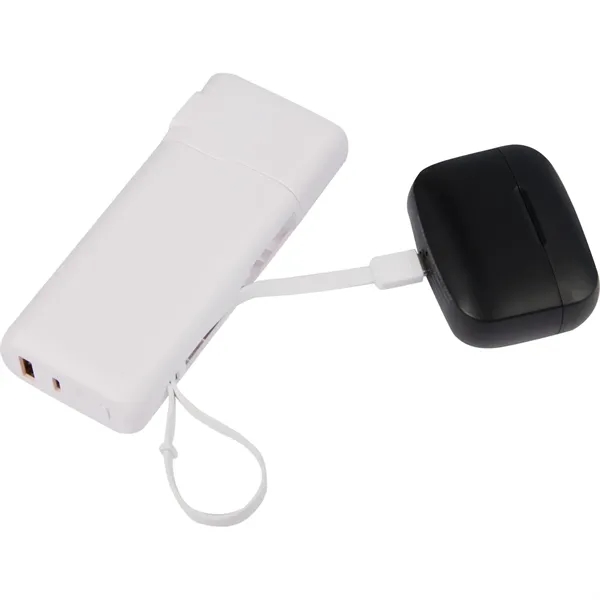 UL Listed 10,000 mAh 20W PD Power Bank with AC Plu - UL Listed 10,000 mAh 20W PD Power Bank with AC Plu - Image 7 of 8