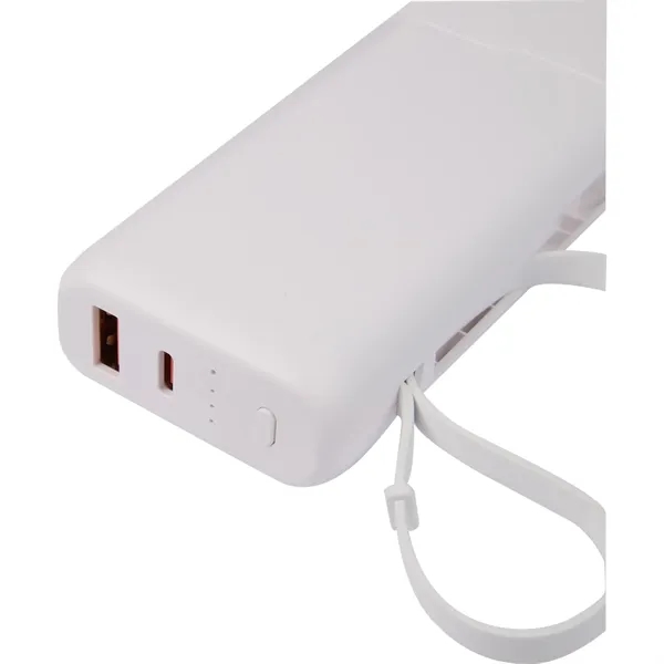 UL Listed 10,000 mAh 20W PD Power Bank with AC Plu - UL Listed 10,000 mAh 20W PD Power Bank with AC Plu - Image 8 of 8