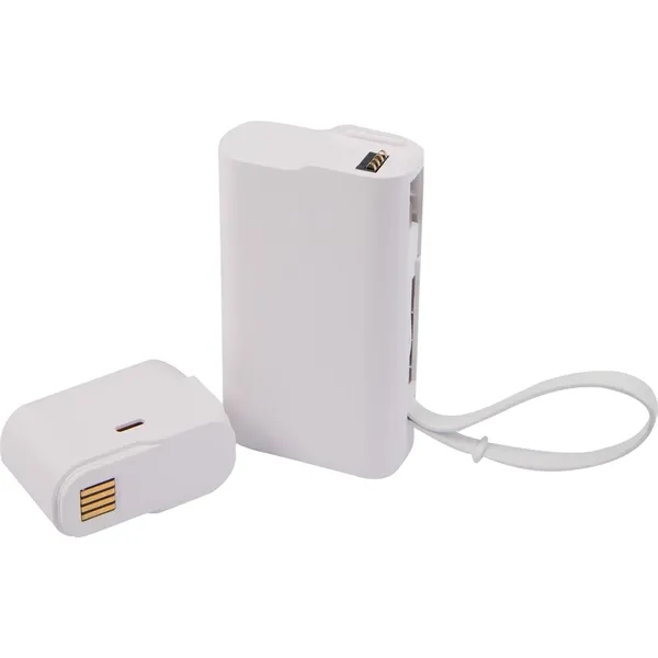 UL Listed 10,000 mAh 20W PD Power Bank with AC Plu - UL Listed 10,000 mAh 20W PD Power Bank with AC Plu - Image 4 of 8