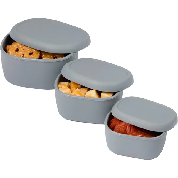 Zili Silicone Small Storage Containers - set of 3 - Zili Silicone Small Storage Containers - set of 3 - Image 9 of 13