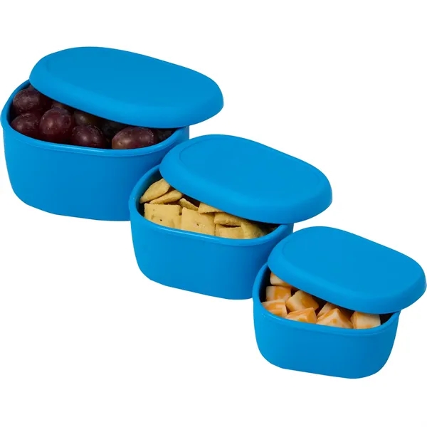 Zili Silicone Small Storage Containers - set of 3 - Zili Silicone Small Storage Containers - set of 3 - Image 12 of 13