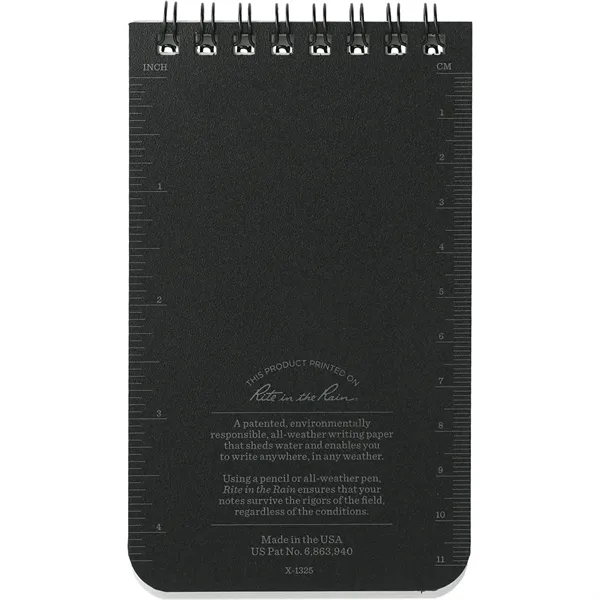 3'' x 5'' Rite in the Rain Top Spiral Notebook - 3'' x 5'' Rite in the Rain Top Spiral Notebook - Image 5 of 19
