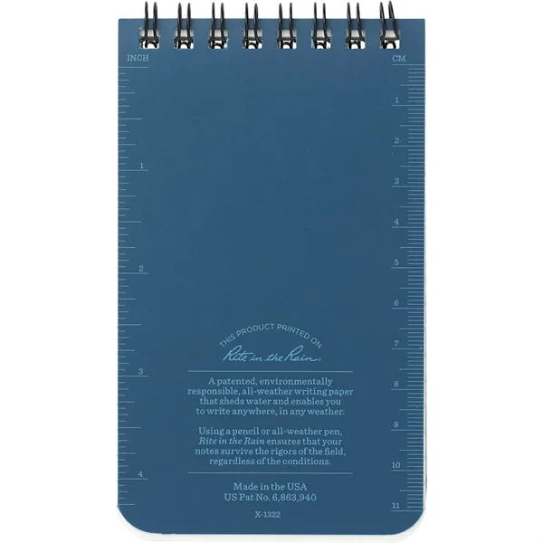 3'' x 5'' Rite in the Rain Top Spiral Notebook - 3'' x 5'' Rite in the Rain Top Spiral Notebook - Image 15 of 19
