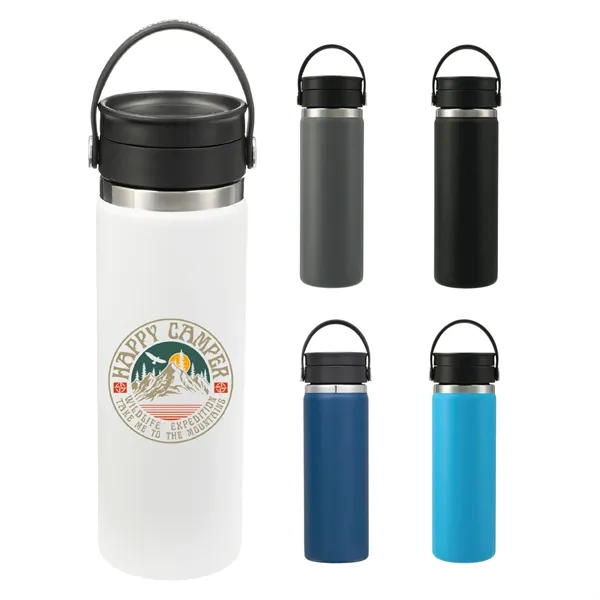 Hydro Flask® Wide Mouth With Flex Sip™ Lid 20oz - Hydro Flask® Wide Mouth With Flex Sip™ Lid 20oz - Image 10 of 31