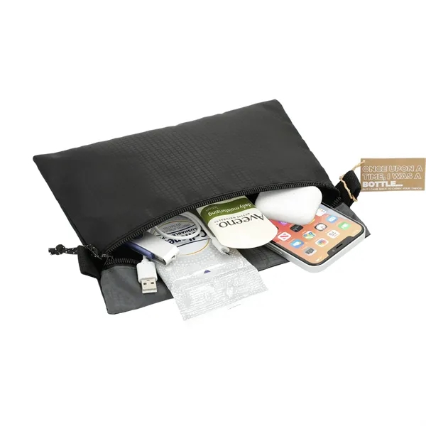 NBN Trailhead Recycled Zip Pouch - NBN Trailhead Recycled Zip Pouch - Image 3 of 6