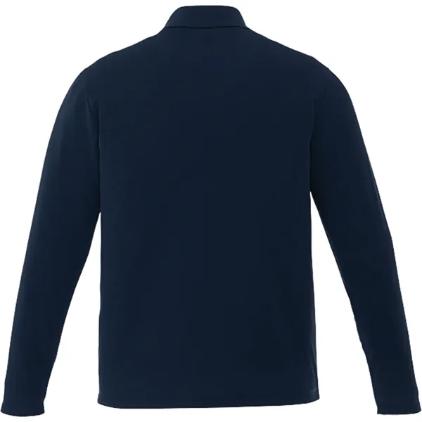 Men's MORI Long Sleeve Polo Tall - Men's MORI Long Sleeve Polo Tall - Image 3 of 3