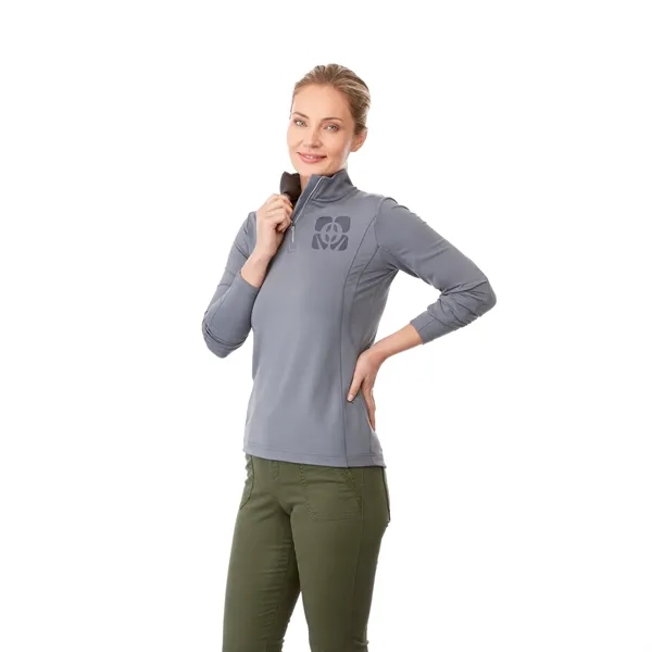 Women's CALTECH KNIT QUARTER ZIP - Women's CALTECH KNIT QUARTER ZIP - Image 4 of 20