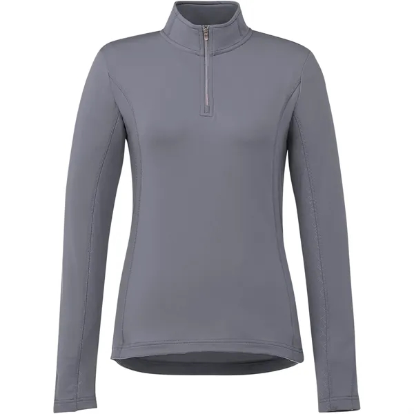 Women's CALTECH KNIT QUARTER ZIP - Women's CALTECH KNIT QUARTER ZIP - Image 9 of 20