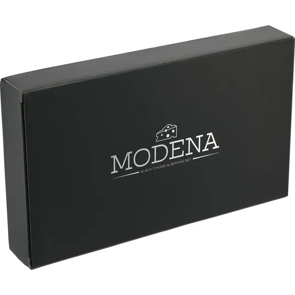 Modena Black Cheese & Serving Set - Modena Black Cheese & Serving Set - Image 6 of 7
