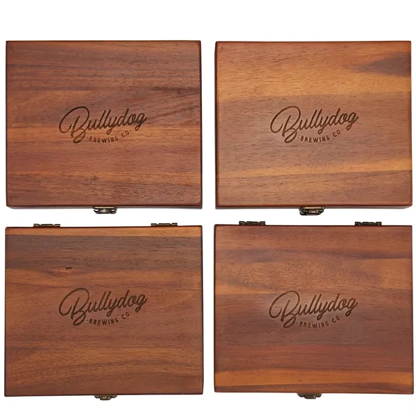 Graze Wood and Metal Wine Set - Graze Wood and Metal Wine Set - Image 1 of 9
