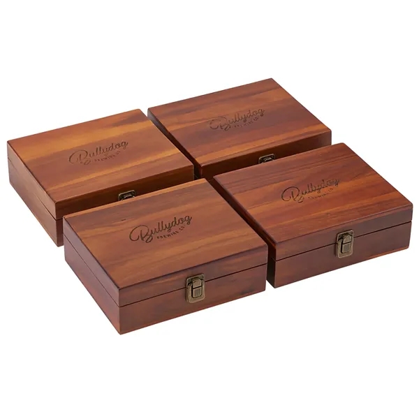 Graze Wood and Metal Wine Set - Graze Wood and Metal Wine Set - Image 3 of 9