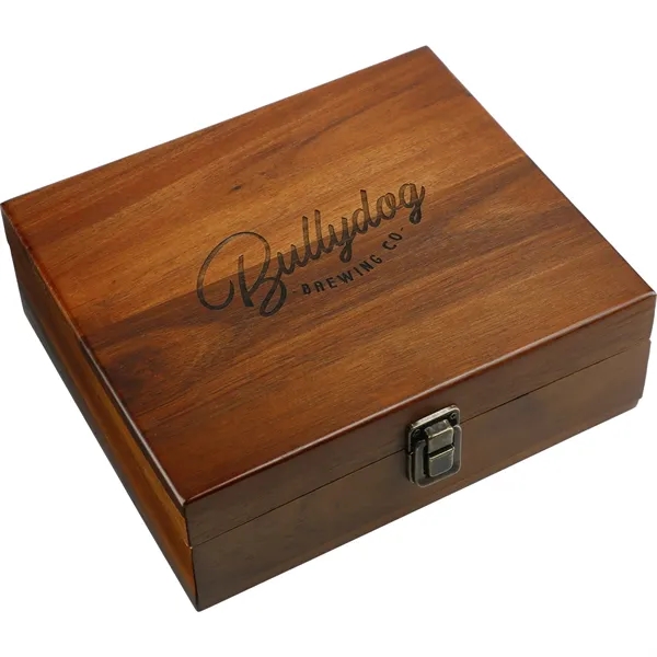 Graze Wood and Metal Wine Set - Graze Wood and Metal Wine Set - Image 4 of 9
