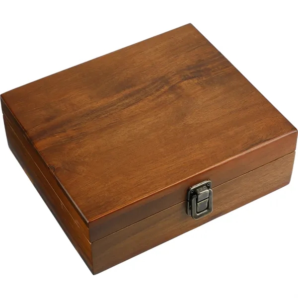 Graze Wood and Metal Wine Set - Graze Wood and Metal Wine Set - Image 6 of 9