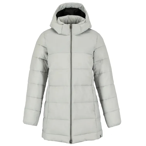 GENEVA Eco Long Packable Insulated Jacket-Womens - GENEVA Eco Long Packable Insulated Jacket-Womens - Image 15 of 16