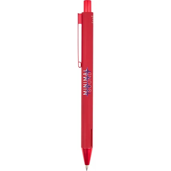 Halo Soft Touch Recycled Aluminum Gel Pen - Halo Soft Touch Recycled Aluminum Gel Pen - Image 9 of 11