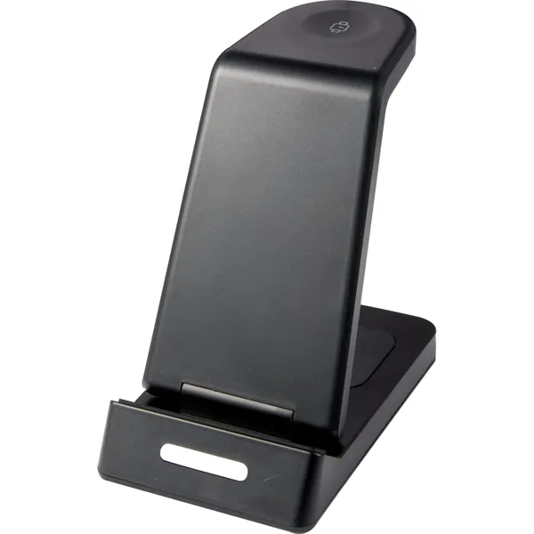 TriCharged 3-in-1 15W Wireless Charging Stand - TriCharged 3-in-1 15W Wireless Charging Stand - Image 1 of 1