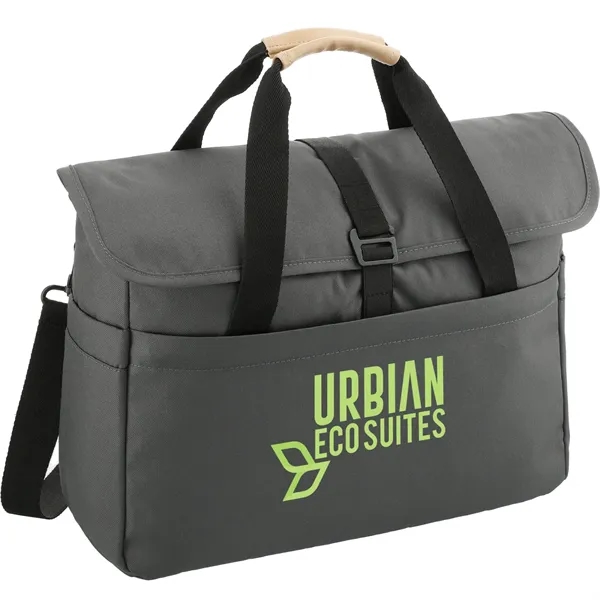Aft Recycled 15" Computer Messenger Bag - Aft Recycled 15" Computer Messenger Bag - Image 4 of 7
