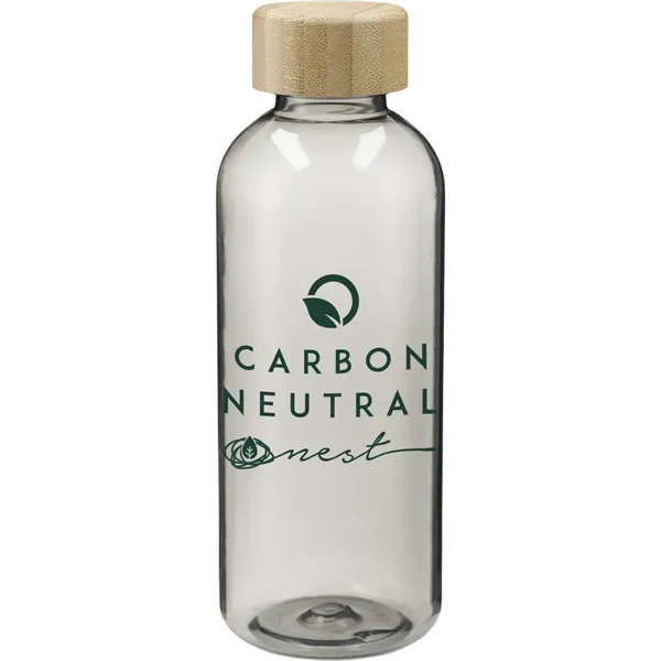 Sona 22oz RPET Bottle w/ FSC® 100% Bamboo lid - Sona 22oz RPET Bottle w/ FSC® 100% Bamboo lid - Image 5 of 8