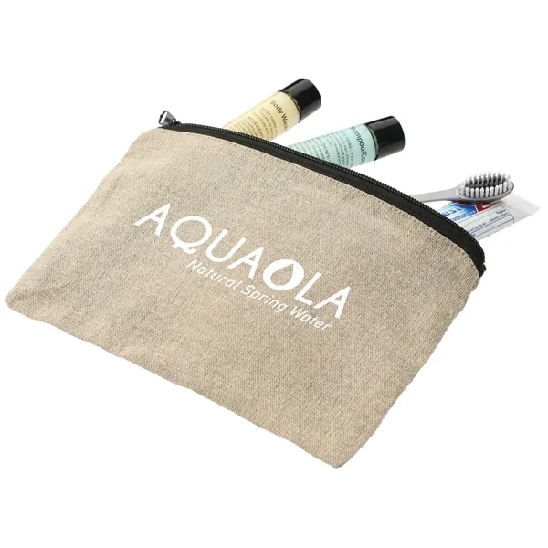 Recycled 5oz Cotton Twill Pouch - Recycled 5oz Cotton Twill Pouch - Image 3 of 9