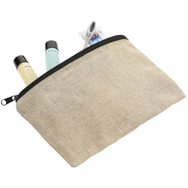 Recycled 5oz Cotton Twill Pouch - Recycled 5oz Cotton Twill Pouch - Image 8 of 9