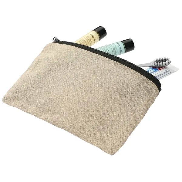 Recycled 5oz Cotton Twill Pouch - Recycled 5oz Cotton Twill Pouch - Image 4 of 9