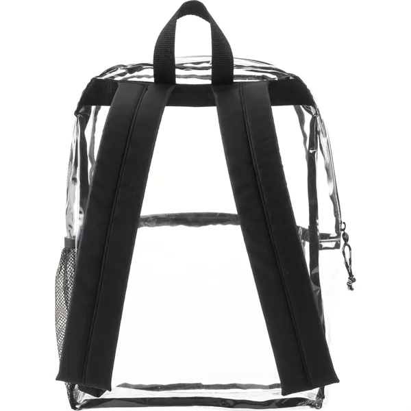 Lucent Deluxe Clear PVC Backpack - Lucent Deluxe Clear PVC Backpack - Image 2 of 4