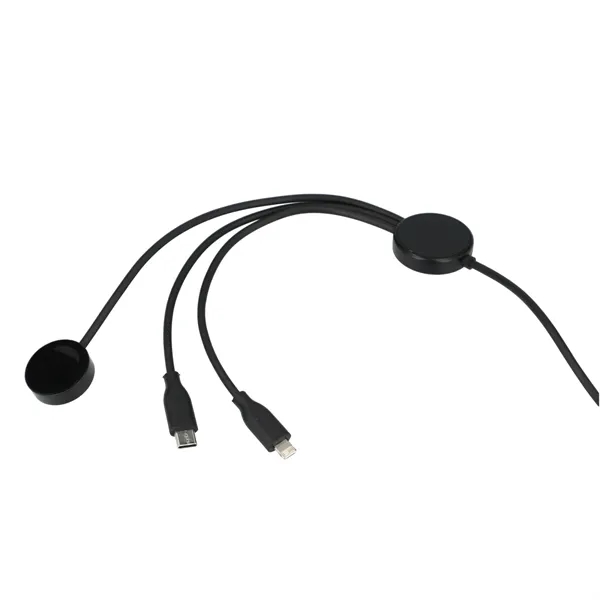 5-in-1 Long Charging Cables with iWatch Charger - 5-in-1 Long Charging Cables with iWatch Charger - Image 5 of 6