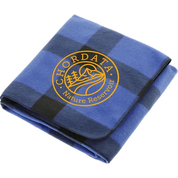 Buffalo Plaid Fleece Blanket - Buffalo Plaid Fleece Blanket - Image 3 of 14