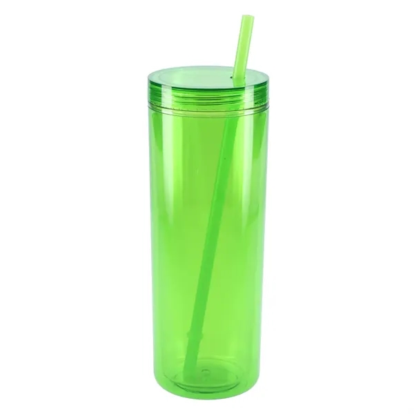 Chroma Recycled Acrylic Straw Tumbler 16oz - Chroma Recycled Acrylic Straw Tumbler 16oz - Image 3 of 22