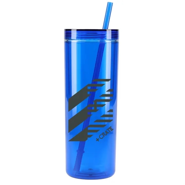 Chroma Recycled Acrylic Straw Tumbler 16oz - Chroma Recycled Acrylic Straw Tumbler 16oz - Image 6 of 22