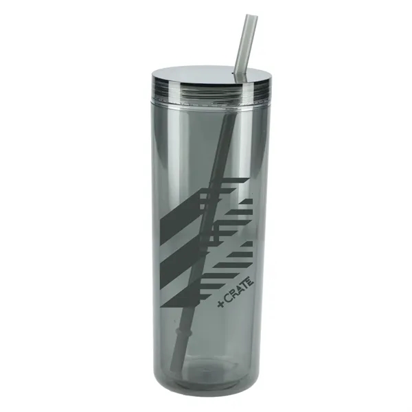 Chroma Recycled Acrylic Straw Tumbler 16oz - Chroma Recycled Acrylic Straw Tumbler 16oz - Image 9 of 22